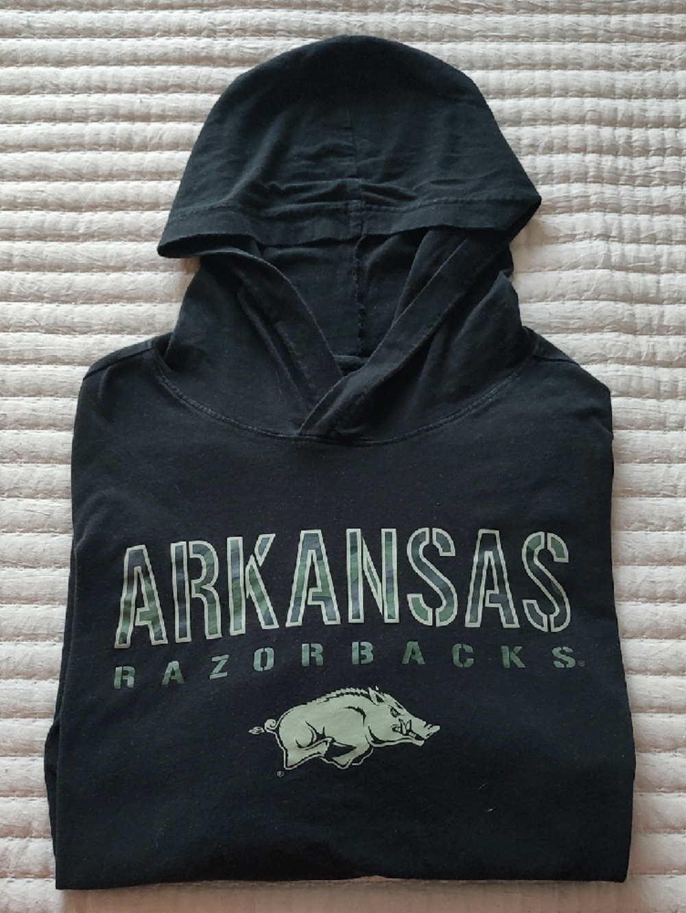 Arkansas Razorbacks Military Black Salute To Service Hoodie